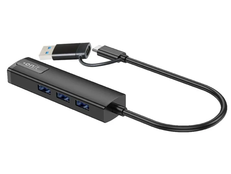 onit USB-Hub C/A – 3A1RJ45