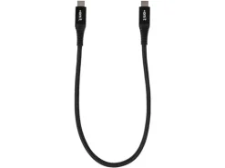 onit USB 3.0-Kabel 60 W, USB-C - USB-C, 0.3 m, Schwarz