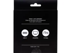 onit USB 3.1-Kabel 100 W, USB-C - USB-C, 2 m, Weiss