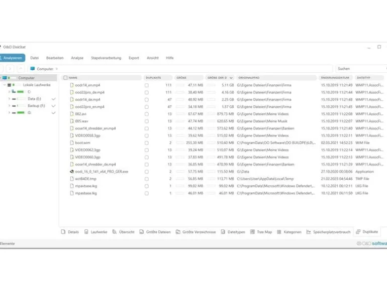 O&O Software DiskStat 4 ESD, Vollversion