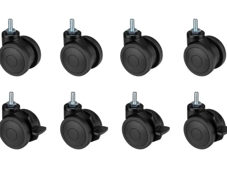 Oplite S8 Castor Wheels Set Gummi, 63 mm