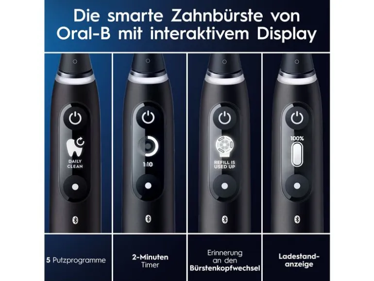 Oral-B Elektrische Zahnbürste iO Series6 Black Lava