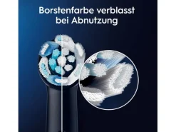 Oral-B Zahnbürstenkopf iO Ultimative Reinigung, Schwarz, 8 Stück