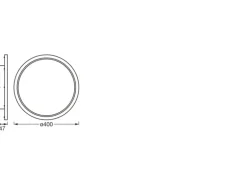 OSRAM Badezimmerleuchte SMART+ Orbis Disc 40 cm, TW