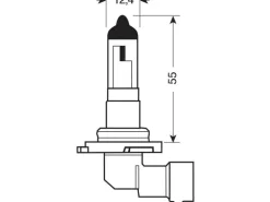 OSRAM Glühlampe 12V HB4 12V 51W P22d PKW
