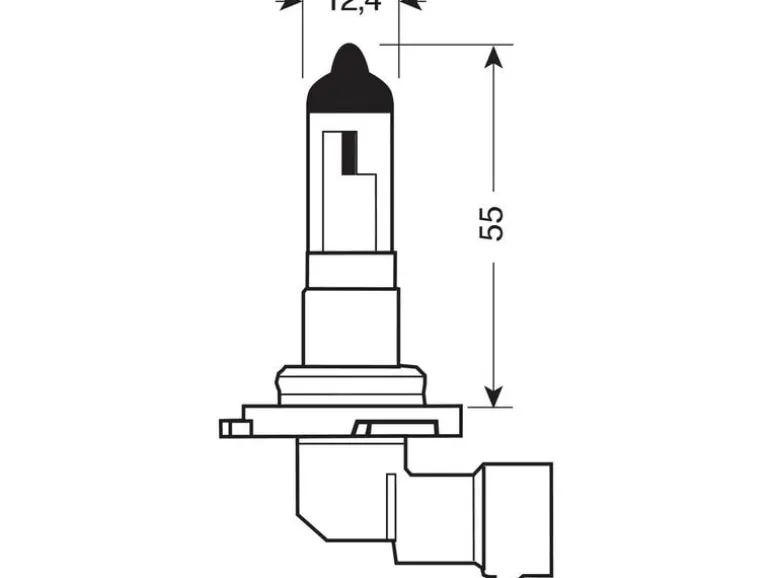 OSRAM Glühlampe 12V HB4 12V 51W P22d PKW
