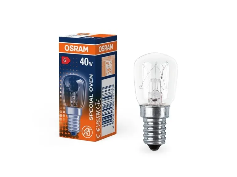 OSRAM Lampe Special Oven T CL 40W 230 V E14 Warmweiss (WW)
