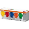 OSRAM Lampe Star Color Box, 2.5W, E27, 5 Stück, Mehrfarbig