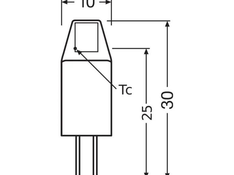 OSRAM Lampe Star Pin Micro 1W, G4 Warmweiss (WW)