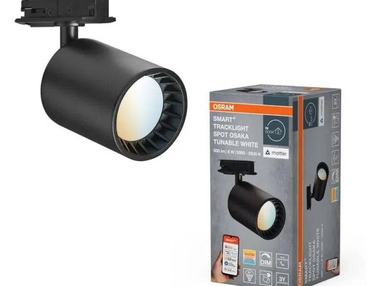 OSRAM LED Schienenspot SMART+ Matter Tracklight Osaka, Schwarz