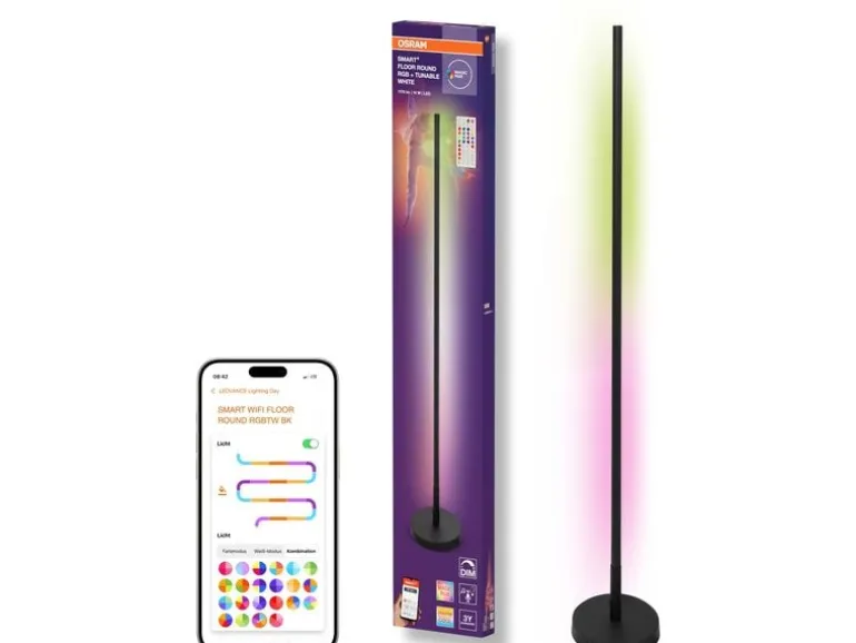 OSRAM Stehleuchte SMART+ FLOOR ROUND RGB + TW + RC