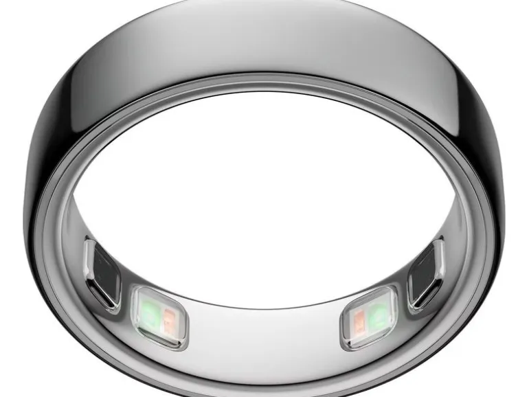 Oura Ring 5 Titan Silber Grösse 11