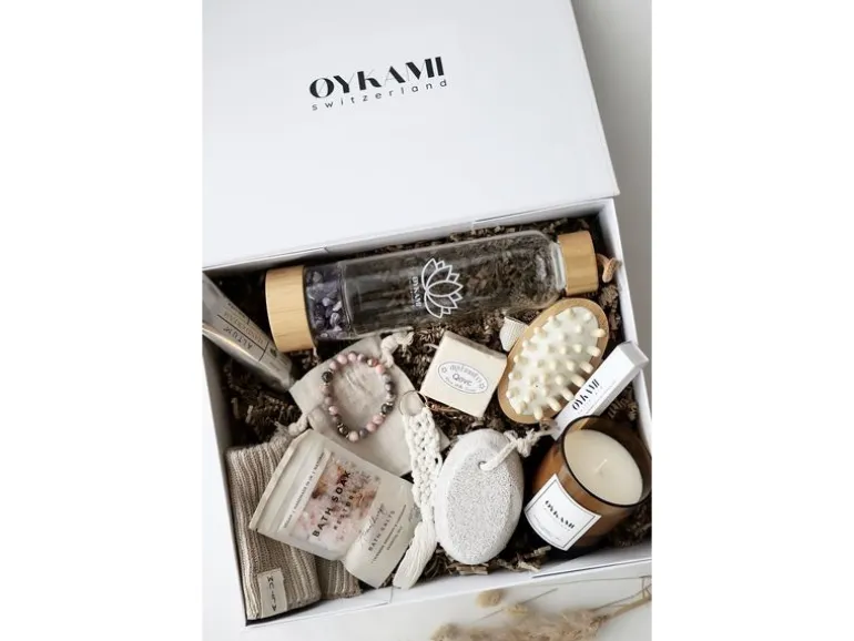 Oykami Geschenkset Mama Rom Violett