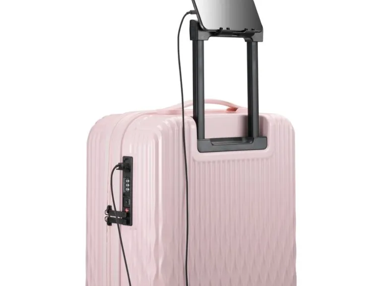 PACK EASY Cabin-Trolley Flow, S, Pink