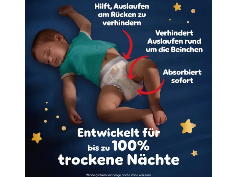 Pampers Baby Dry Night Pants Grösse 7