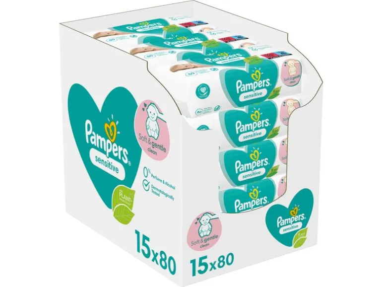 Pampers Feuchttücher Sensitive Giga Pack