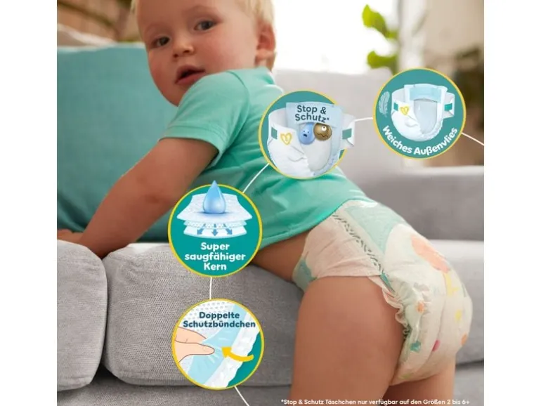 Pampers Windeln Baby Dry Junior Grösse 5