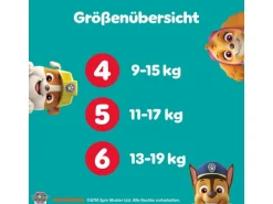 Pampers Windeln Baby Dry Pants Paw Patrol Junior Grösse 5