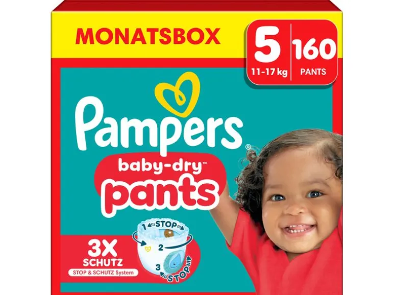Pampers Windeln Baby Dry Pants Junior Grösse 5