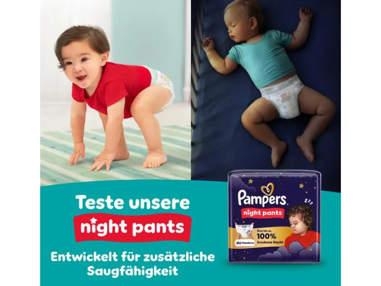 Pampers Windeln Baby Dry Pants Extra Large Grösse 7