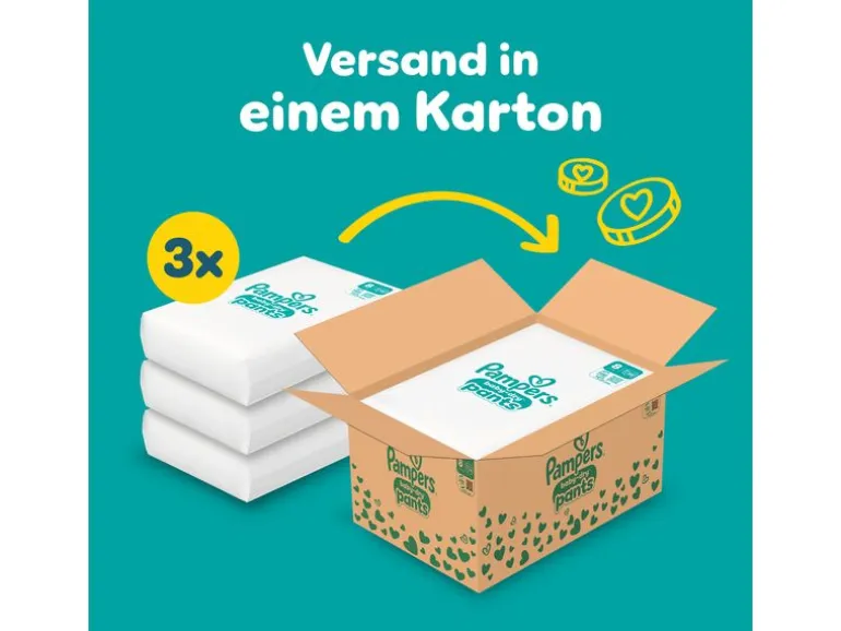 Pampers Windeln Baby Dry Pants Extra Large Grösse 8