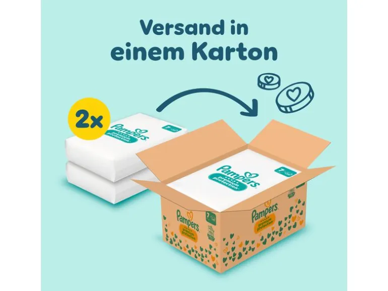 Pampers Windeln Premium Protection Grösse 7