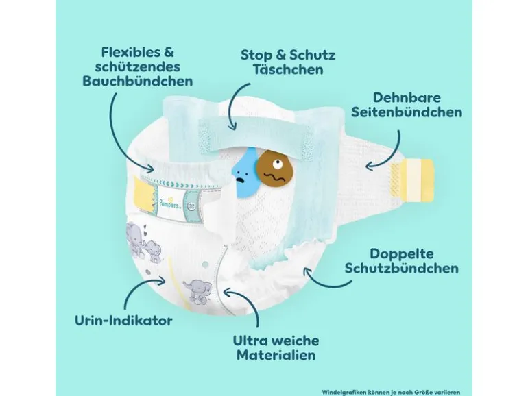 Pampers Windeln Premium Protection Extra Grösse 6