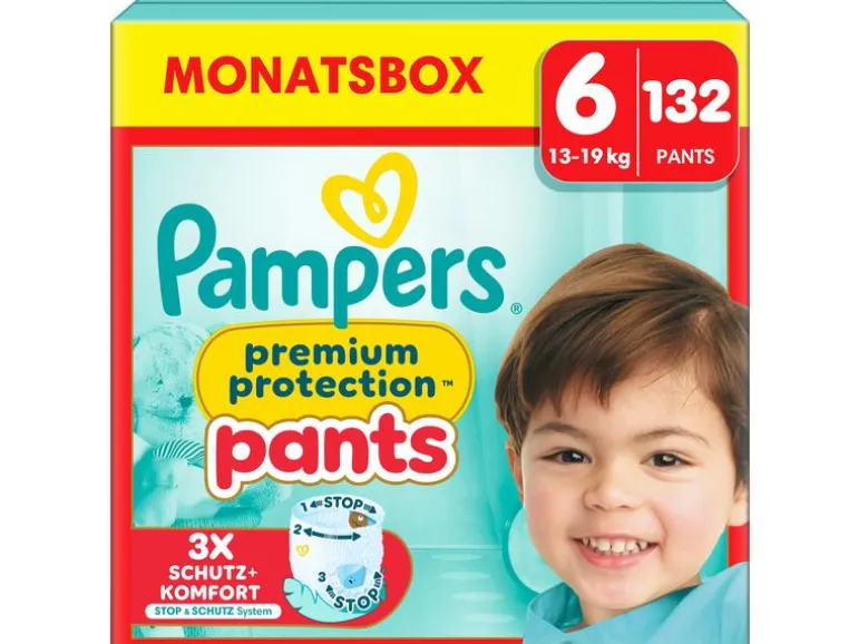 Pampers Windeln Premium Protection Pants Extra Large Grösse 6
