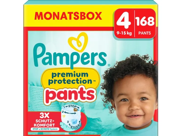 Pampers Windeln Premium Protection Pants Maxi Grösse 4