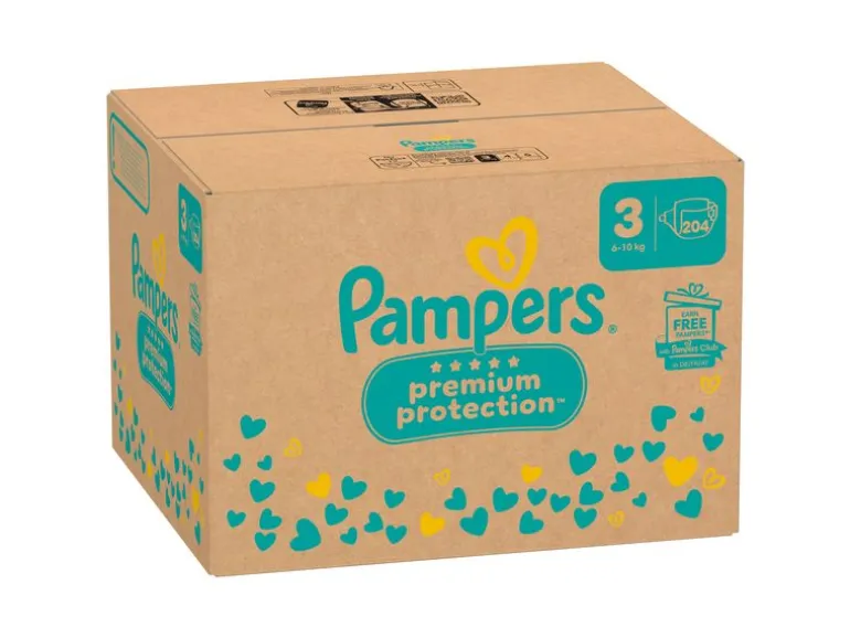Pampers Windeln Premium Protection + Cocon Töpfchen Grösse 3