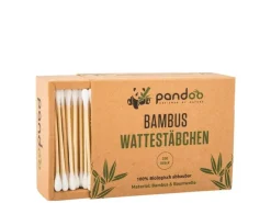 pandoo Bio-Baumwoll- und Bambusstäbchen 200 Stück