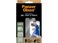 Panzerglass Displayschutz Classic Fit iPhone 15/16