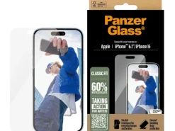 Panzerglass Displayschutz Classic Fit iPhone 15/16