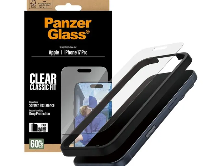 Panzerglass Displayschutz Classic Fit iPhone 17 Pro