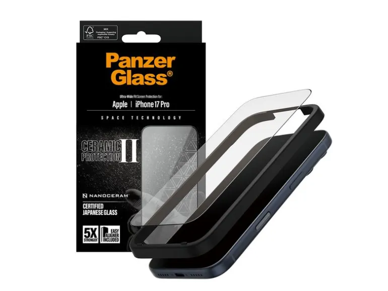 Panzerglass Displayschutz Ceramic II iPhone 17 Pro