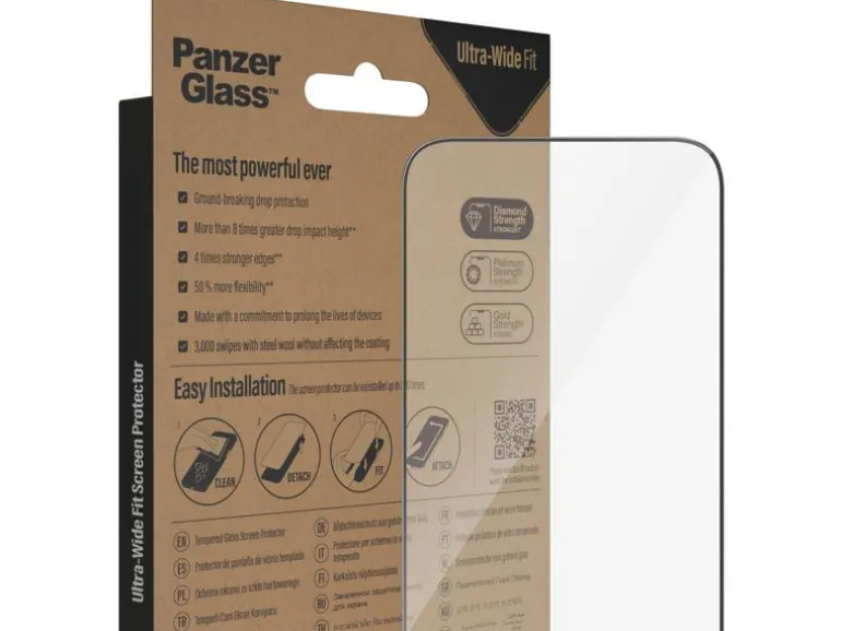 Panzerglass Displayschutz Ultra Wide Fit iPhone 14 Pro Max