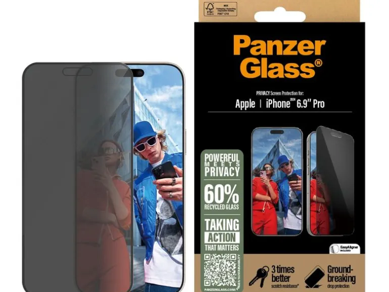 Panzerglass Displayschutz Ultra Wide Fit Privacy iPhone 16 Pro Max