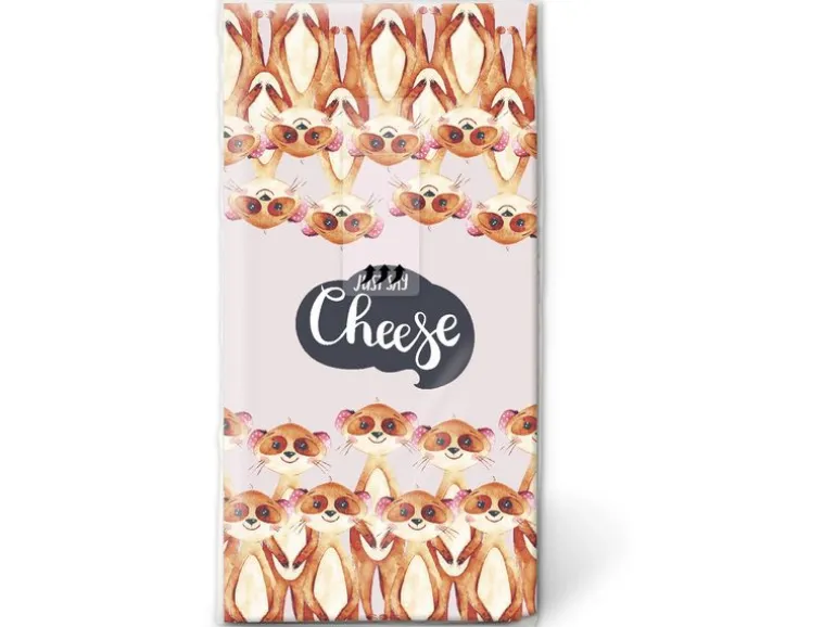 Paper + Design Taschentücher Say Cheese 4-lagig, 10 Stück