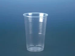 Papstar Einwegbecher 300 ml 100 Stück, Transparent