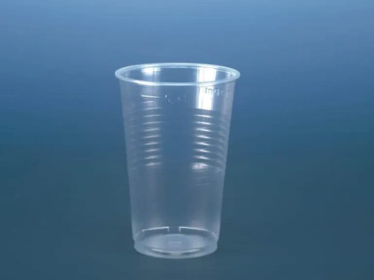Papstar Einwegbecher 300 ml 100 Stück, Transparent