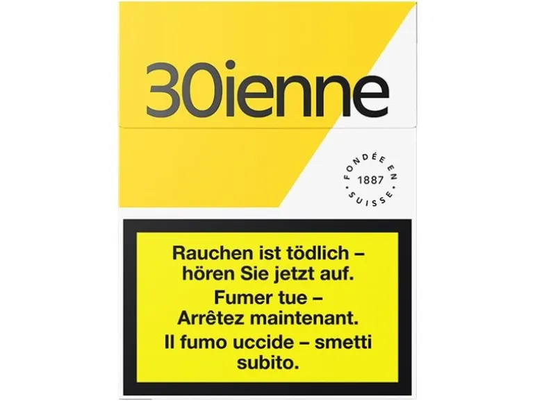 Parisienne Jaune Box, Big Pack, 30 Stück