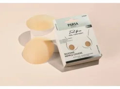 Parsa Beauty Silikon Nippel Pads helles nude 2 Stück