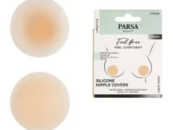 Parsa Beauty Silikon Nippel Pads helles nude 2 Stück