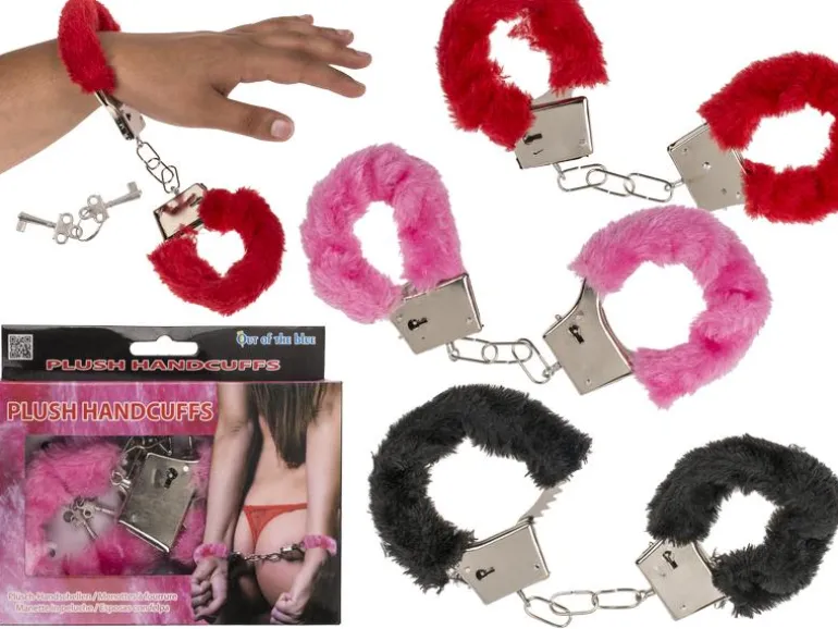 Partyartikel Scherzartikel Handschellen Assortiert