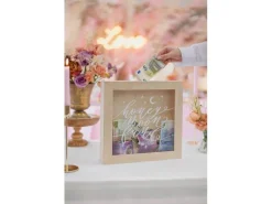 Partydeco Spardose Honeymoon Fund Hochzeit