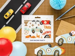 Partydeco Tattoo Set Auto 11 Motive