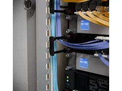 Patchbox Kabeldurchführung Patchcatch Solo 24 Rack Montage, Schwarz