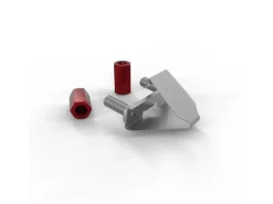 Patchbox Rack Zubehör /dev/mount (Bolzen Rot) 50-Pack