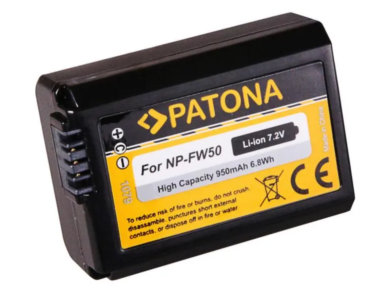 Patona Digitalkamera-Akku NP-FW50