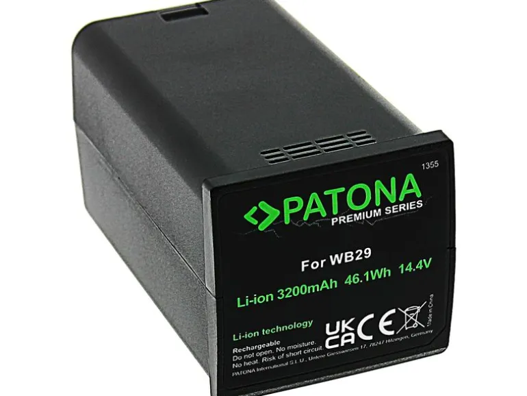 Patona Premium Akku für Godox AD200 Pro